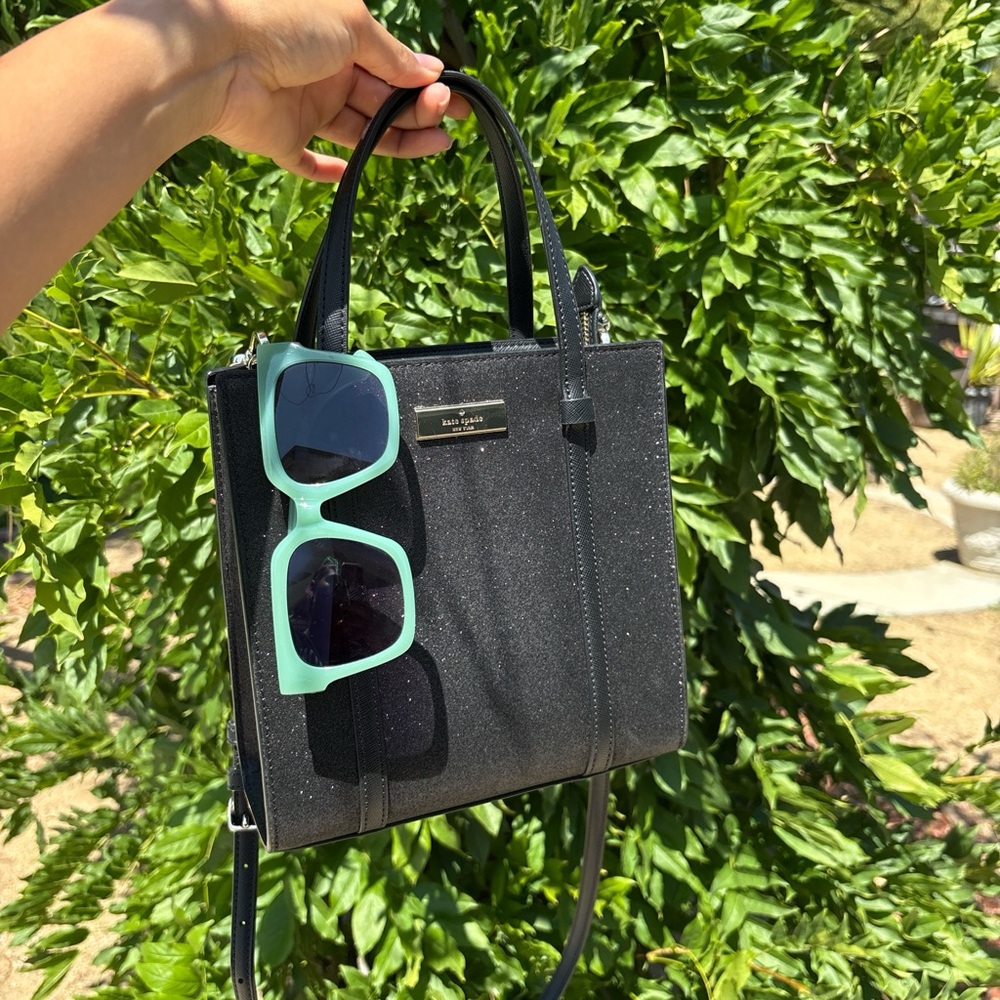 Kate Spade Black Mini Bag Compact Design